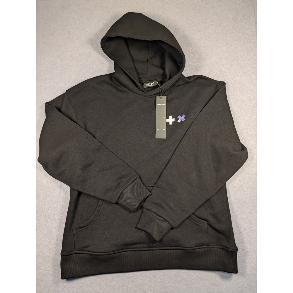 Martin Garrix Hoodie Mens M Black Americas Tour Concert Merch Graphic NWT